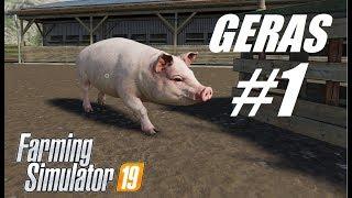 Farming Simulator 2019 #1 // Свиньи // Разбираемся, как выращивать свиней