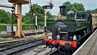 South Devon Railway (SDR) - 1369 - GWR - 0-6-0 Pannier Tank Engine - 18 June 2023