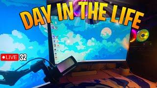 Day In The Life Of A Small Fortnite Content Creator/Streamer!