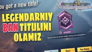 BAN TITULINI OLISH / ENG NOYOB TITULARDAN BIRI / TEZ OLAMIZ / PUBG MOBILE UZ