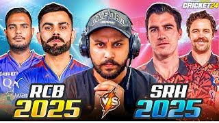 CAN VIRAT SHINES IN MUST WIN MATCH  IPL 2025  RCB vs SRH - Cricket 24