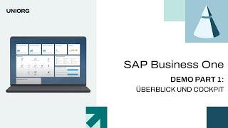 SAP Business One Demo - Part 1: Overview and Cockpit