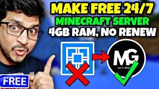 How To Make Free 24/7 Minecraft Server Without any Queue | Best Free 24/7 Minecraft Server Hosting 