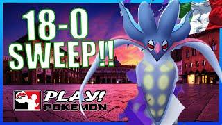 HISTORY IS MADE!! 18-0 SHADOW MALAMAR SWEEP!! | POKÉMON GO BATTLE LEAGUE