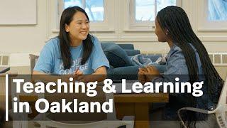 Teaching and Learning at the Oakland Campus