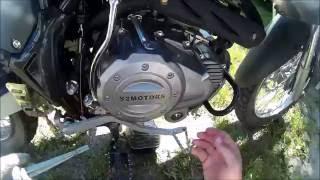 S2 Motors Dakar 250.  Замена масла в двигателе. Changing engine oil.