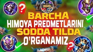  BARCHA XIMOYA PREDMETLARI SODDA TILDA ORGANAMIZ - O'YINIZ 100% O'ZGARTIRADI! ️SHERAKA MLBB