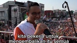 ANIES ANTI NEPOTISME BILANG NEGARA BUKAN MILIK SATU KELUARGA TAPI MILIK RAKYAT INDONESIA