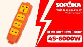 SOPOKA HEAVY DUTY POWER STRIP -6000W SERIES #powerstrips #sopoka #led #vietnam #madeinvietnam