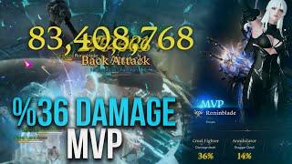 Deathblade Valtan HardMode %36 Damage MVP | Lost Ark: Surge Legion Raid PvE