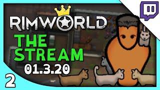 RIMWORLD | Stream - Start With Nothing Randy Random! (RimWorld DLC Gameplay vod part 2)