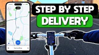 How to deliver Uber Eats STEP BY STEP | Delivery App Tutorial 2023