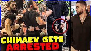 BREAKING! Khamzat Chimaev GETS ARRESTED at UFC Baku after PHYSICAL ALTERCATION, Topuria LOSES IT!