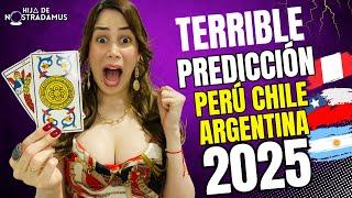 G0LPE DE ESTADO #2025 #CHILE #PERÚ #ARGENTINA ? TERRIBLE PREDICCIÓN por Hija de Nostradamus