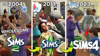 Sims 2 vs Sims 3 vs Sims 4 - Family Gameplay