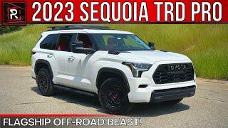 The 2023 Toyota Sequoia TRD Pro Carries The Torch As A Flagship Off-Road Ready SUV