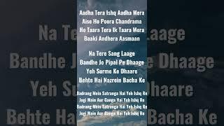 Satranga-Lyrics (Animal movie) | Ranbir Kapoor | Arijit  | Rashmika |#music  #song #hindisong