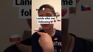 Lands who me following