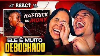 REI DO TANK ou REI DA ALDEIA? | MELHORES RIMAS DO MC JHONY | [Casal Jounin React] 