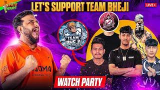 WATCH PARTY - TEAM BHEJI VS RAJASTHAN - CHALO AJ SUPPORT KARE - #ff #tournament #freefirelive