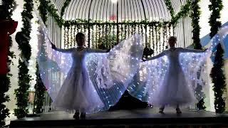 Ensemble Topaz dancers- LED Wings Performance to Tajik Song