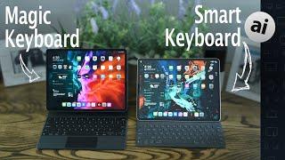 Compared: Magic Keyboard VS Smart Keyboard Folio For iPad Pro!