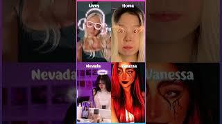 (oupt) Livvy x Homa9k x Nevada x Vanessa #dance #tiktok #shorts