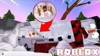 KILLING FROSTY THE SNOWMAN IN ROBLOX (ROBLOX WINTER SIMULATOR)