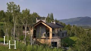 Inside a $23,000,000 Mountain Home in Wyoming, USA With Spectacular Nature Views