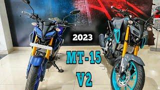 Yamaha MT-15 V2 New 2023 Model Complete & Honest Review with New On Road Price | Racing Blue MT15 