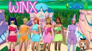 Winx Club in The Sims 4 CAS + link cc