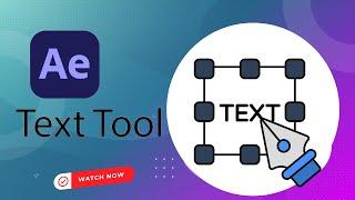 After Effects Text Tool For Beginners