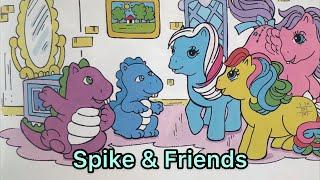 [G1] My Little Pony - Spike the Dragon & Friends Tribute (1980’s comic illustration collection)