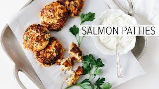 SALMON PATTIES | gluten-free + paleo recipes