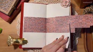 ASMR 냥냥냥냥냥냥 다이어리 꾸미기(*행복해짐 주의) Art Journaling #scrapbooking #papertherapy #コラージュ #collage 다꾸