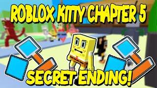 HOW TO GET NEW CHAPTER 5 SECRET ENDING IN ROBLOX KITTY UPDATE!