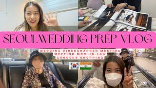 [ Kor &  NE Ind] Booking a videographer for Seoul Wedding | Meeting Korean mother-in-law