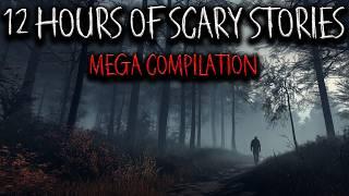 12 HOURS of Scary Stories to Help You Sleep or Relax at Home (Compilation)￼