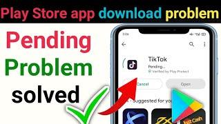 play store app pending problem samsung | how to fix pending problem in play store