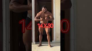 14X30 junk food challenge  #bicepworkout #bodybuildingnation #bodybuilding #shortvideo #fastfood
