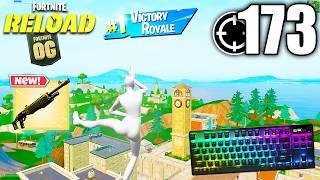 Apex Pro TKL ASMR  173 Kills Solo vs Squads  Satisfying Keyboard OG Fortnite Reload 540 FPS 4K