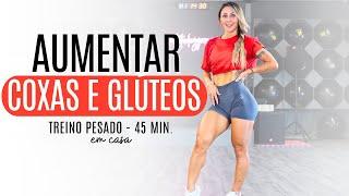 500 REPS - Treino Matador para Aumentar Coxas e Glúteos em casa