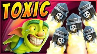 BEWARE: NEW ROCKET CYCLE DECK is BEYOND TOXIC ️ — Clash Royale