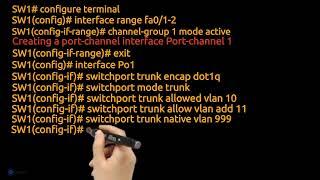 Cisco - Configure Layer 2 EtherChannel With VLAN Trunking