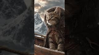 Explorer Cat on a Nordic Quest ️️