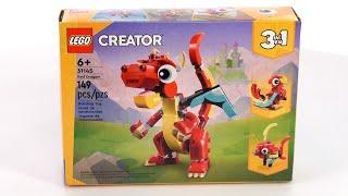 LEGO Creator Red Dragon 31145 review: All 3 official builds!