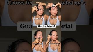 Gua Sha for crows feet, hooded eyes, cheek sculpting & marionette lines🫶
