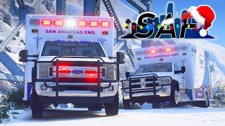 SA'F #447 - First Snow Spells Disaster! | GTA V RP