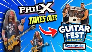 ‼️Phil X puts on INCREDIBLE Guitar Masterclass at Sweetwater Guitar Fest 2024!| Daughtry | Bon Jovi