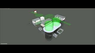 Autodesk BIM Revit Durolis Regional Drinking Water Supply System (SPAM) (Dumai-RokanHilir-Bengkalis)